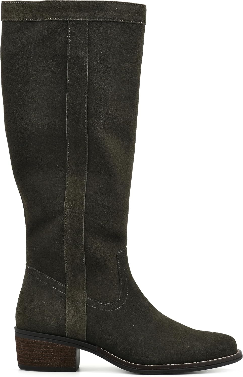 image:imageWHITE MOUNTAIN Womens Altitude Western Tall BootArmySuede
