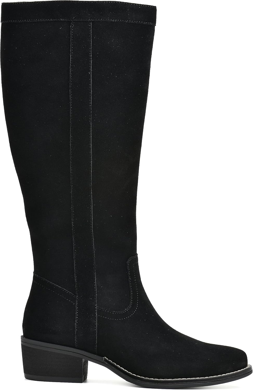 image:imageWHITE MOUNTAIN Womens Altitude Western Tall BootBlackSuede