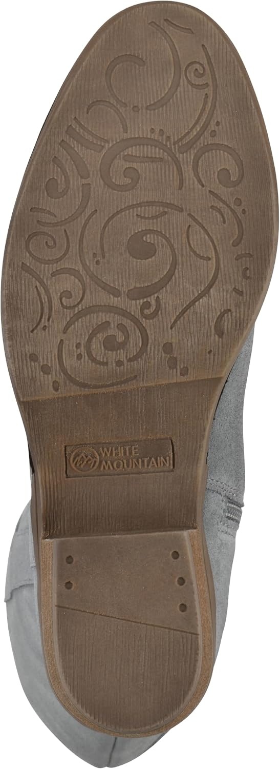 image:imageWHITE MOUNTAIN Womens Altitude Western Tall BootBlue Raspberry Suede