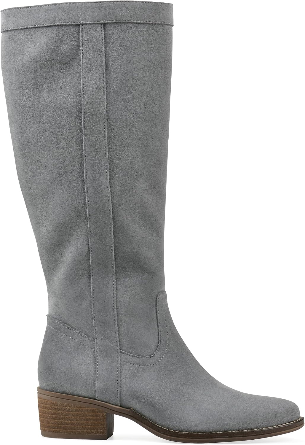 image:imageWHITE MOUNTAIN Womens Altitude Western Tall BootBlue Raspberry Suede