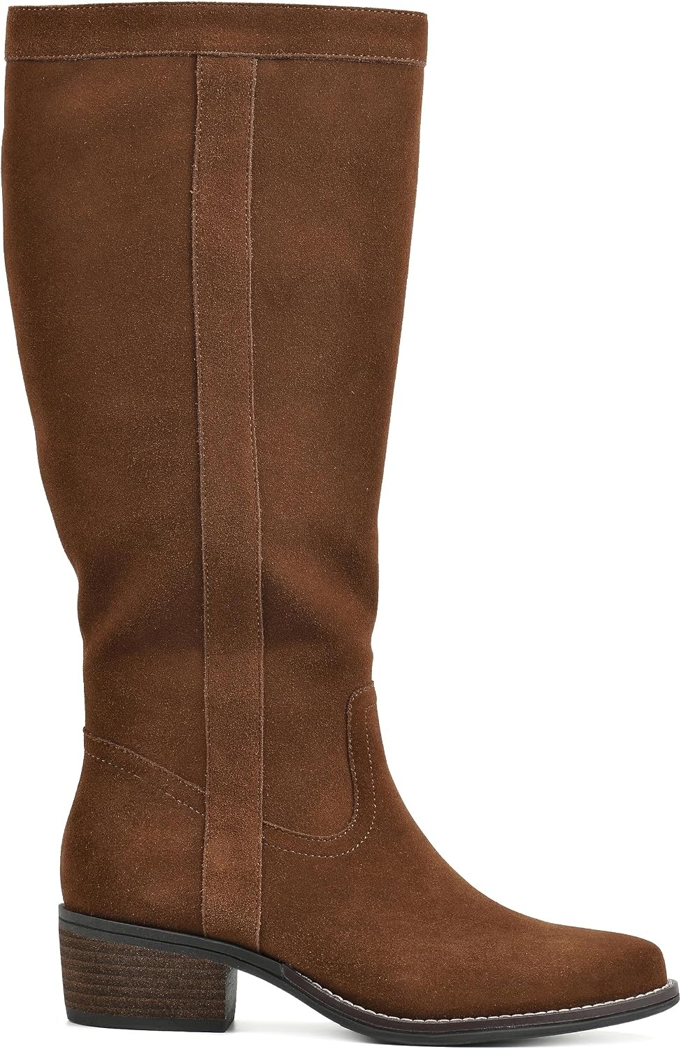 image:imageWHITE MOUNTAIN Womens Altitude Western Tall BootHazelSuede
