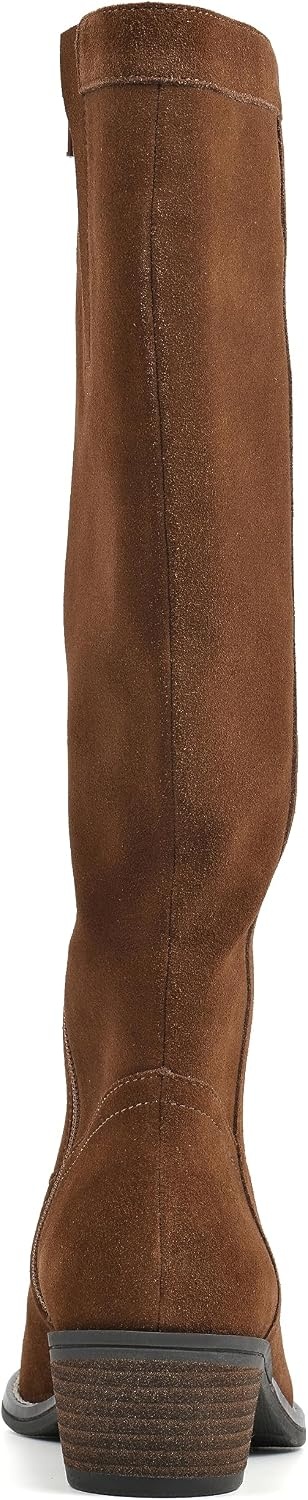 image:imageWHITE MOUNTAIN Womens Altitude Western Tall BootHazelSuede