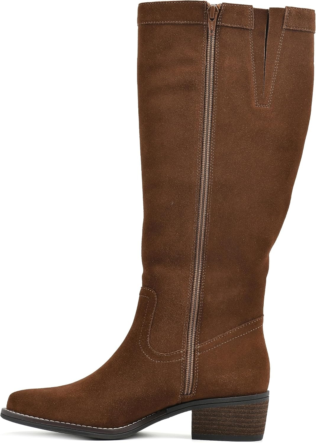 image:imageWHITE MOUNTAIN Womens Altitude Western Tall BootHazelSuede