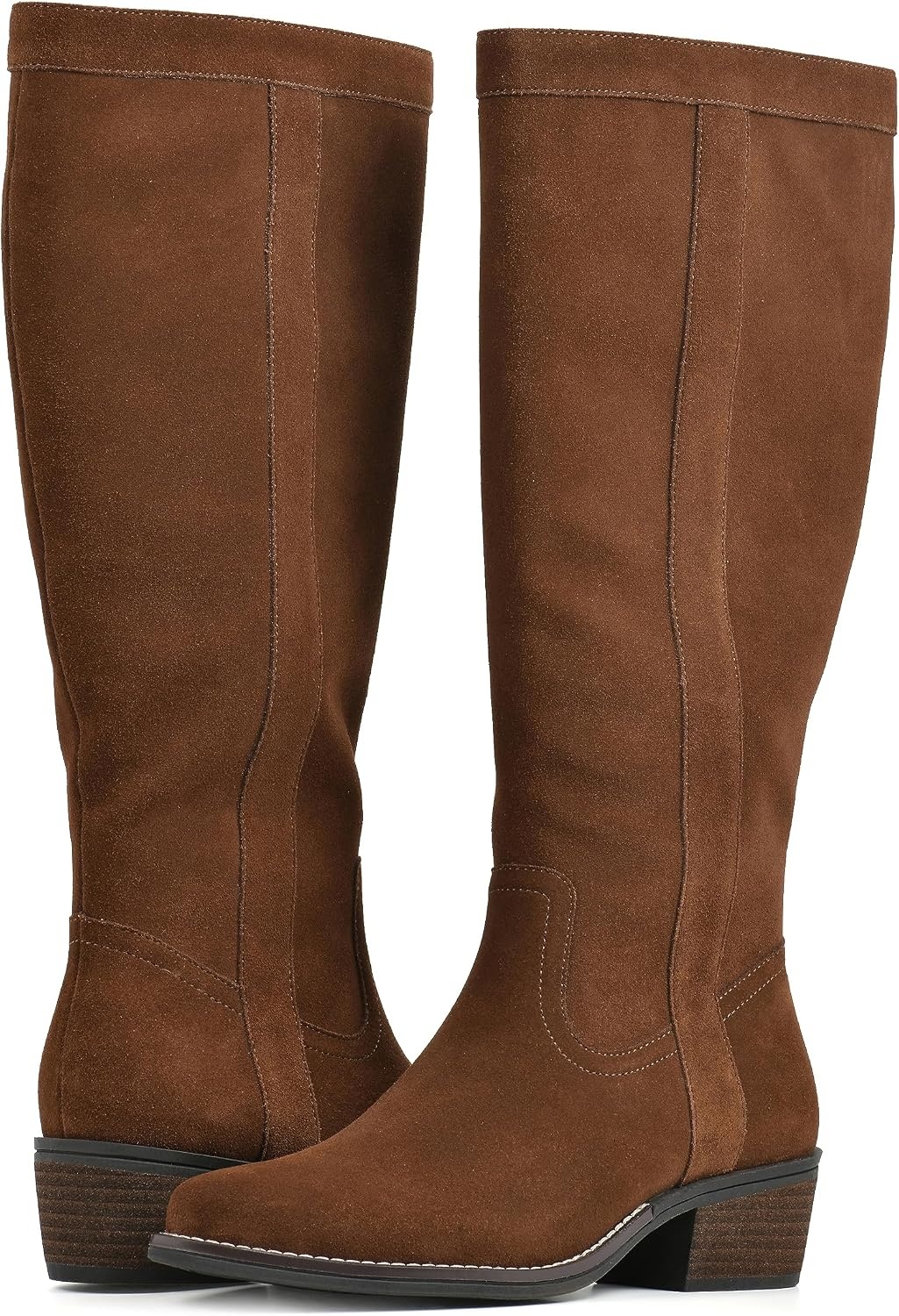 image:imageWHITE MOUNTAIN Womens Altitude Western Tall BootHazelSuede