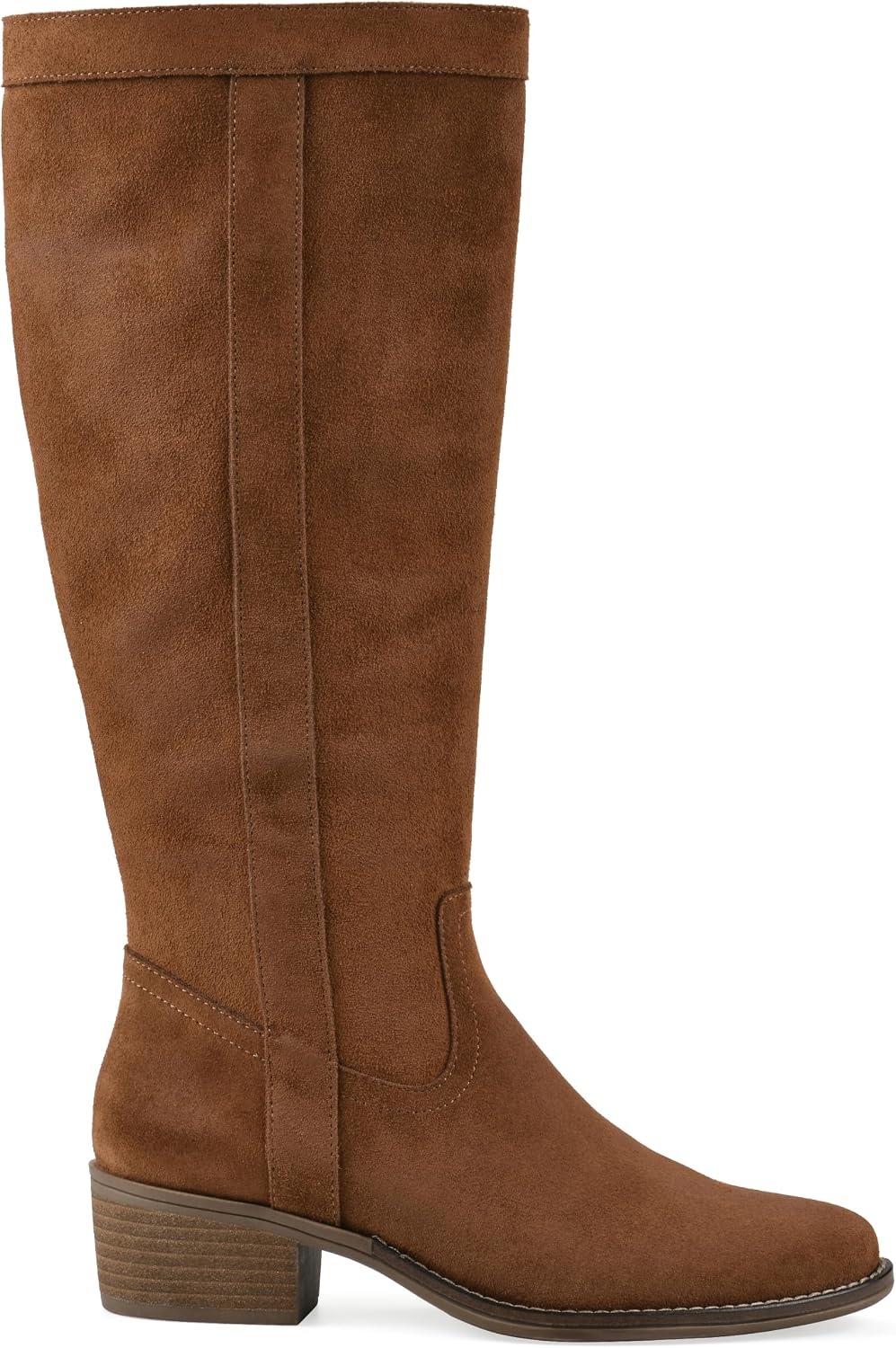 image:imageWHITE MOUNTAIN Womens Altitude Western Tall BootPecan Suede