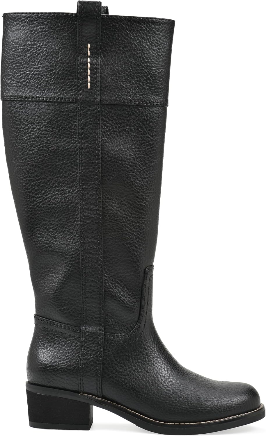 image:imageWHITE MOUNTAIN Womens Merrier Western Tall BootBlack Smooth