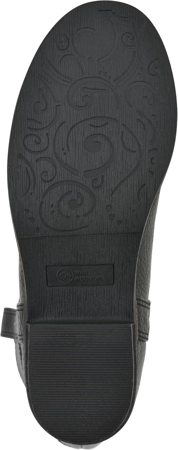 image:imageWHITE MOUNTAIN Womens Merrier Western Tall BootBlack Smooth