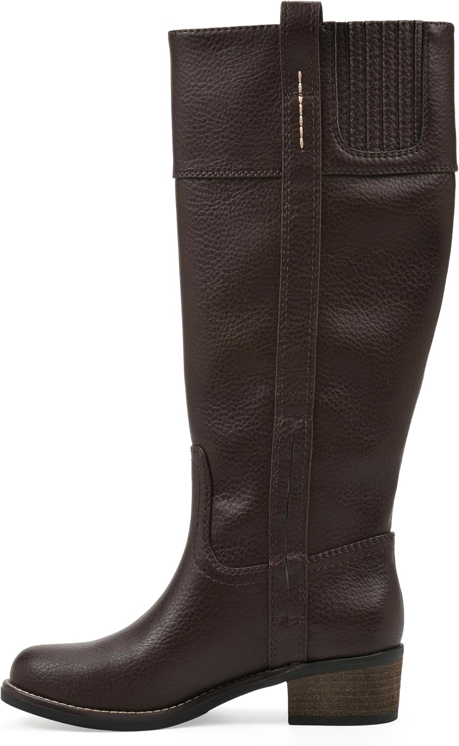image:imageWHITE MOUNTAIN Womens Merrier Western Tall BootBrown Smooth