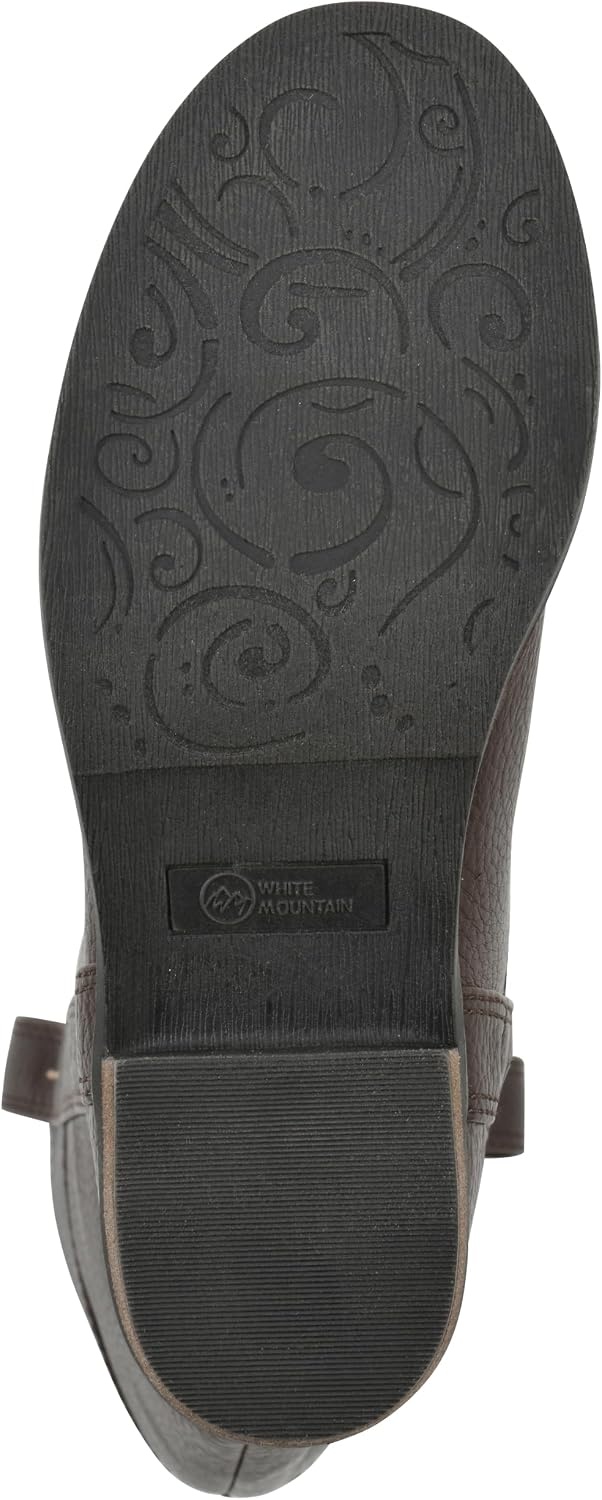 image:imageWHITE MOUNTAIN Womens Merrier Western Tall BootBrown Smooth