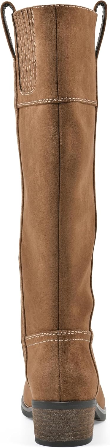 image:imageWHITE MOUNTAIN Womens Merrier Western Tall BootMocha Fabric