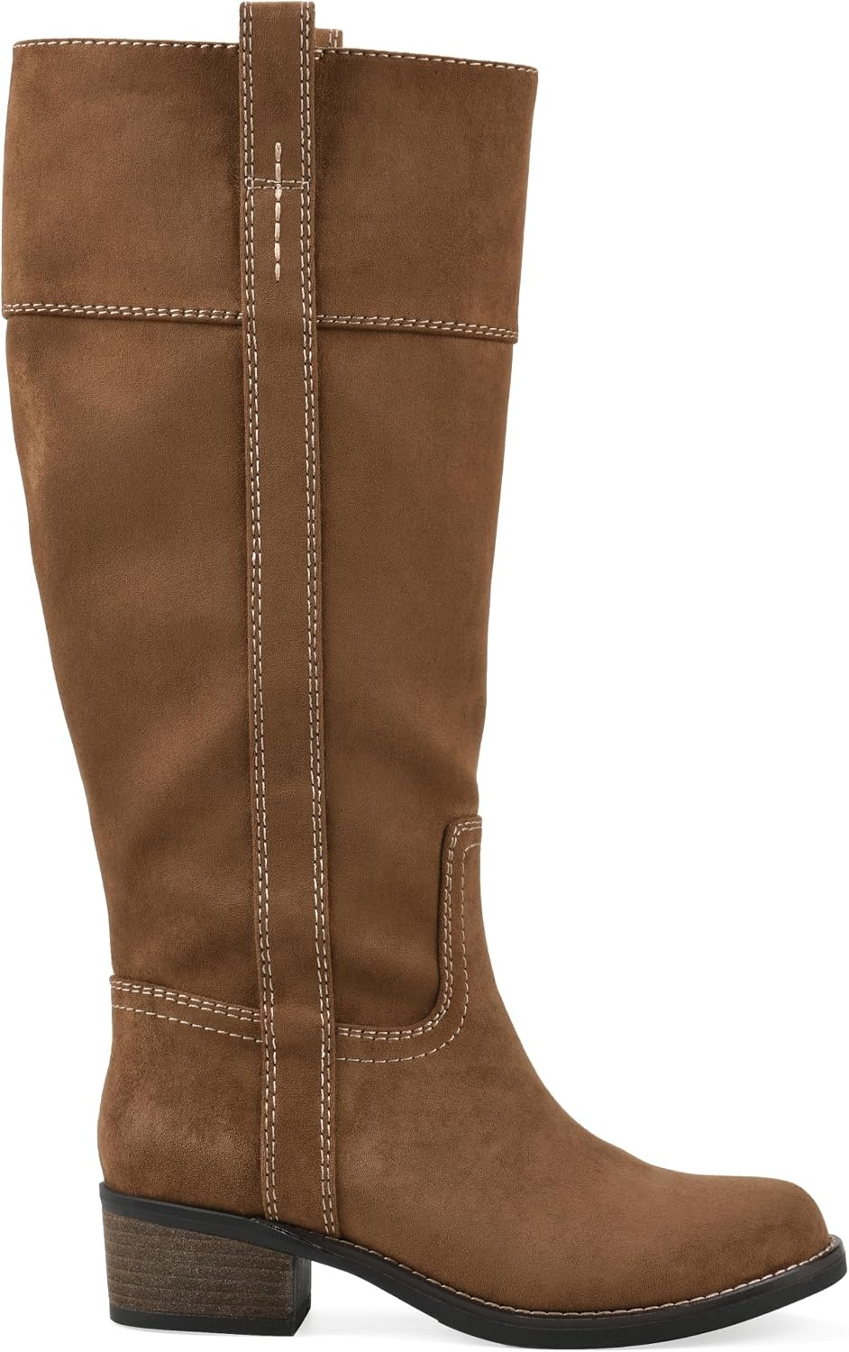 image:imageWHITE MOUNTAIN Womens Merrier Western Tall BootMocha Fabric