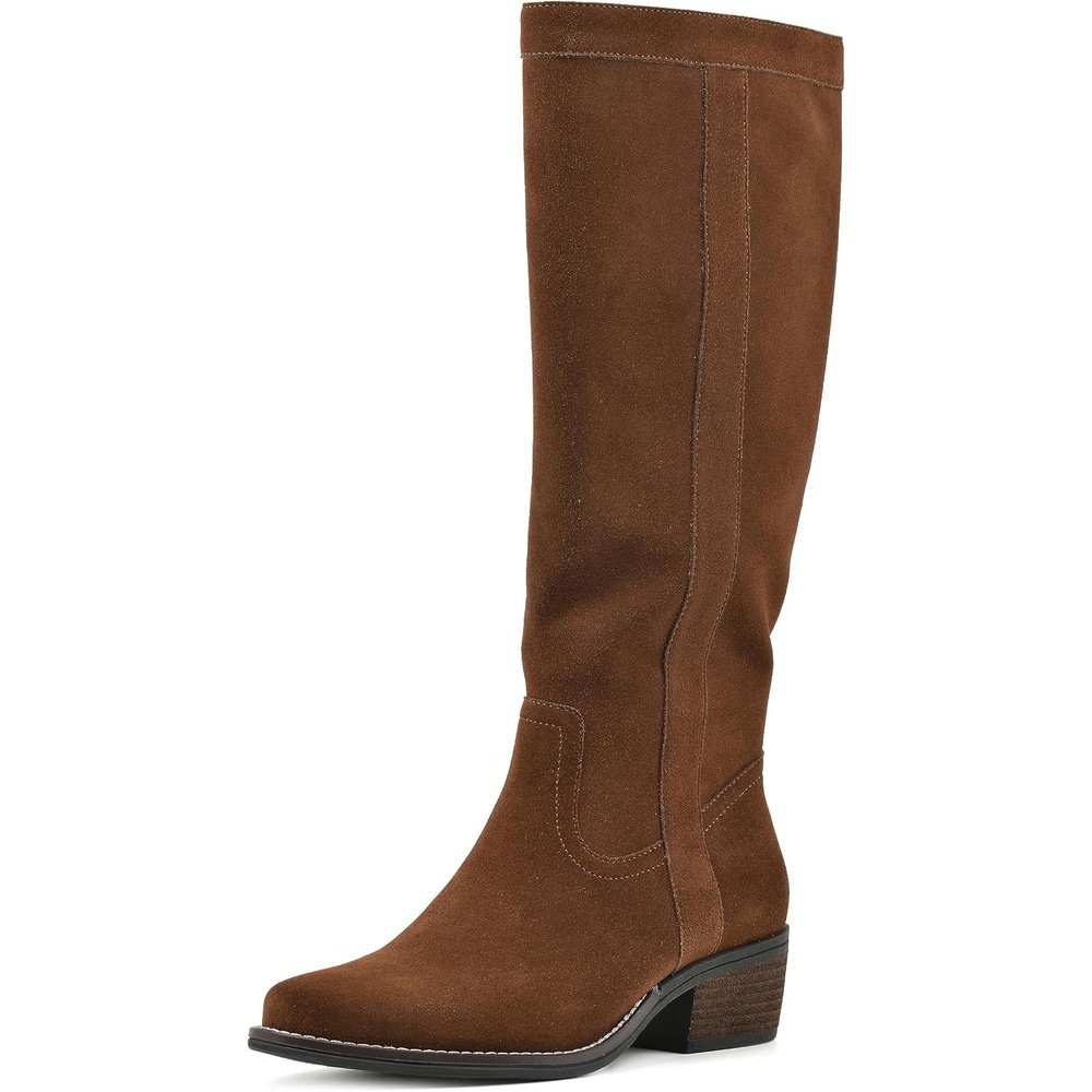 image:imageWHITE MOUNTAIN Womens Altitude Western Tall BootHazelSuede