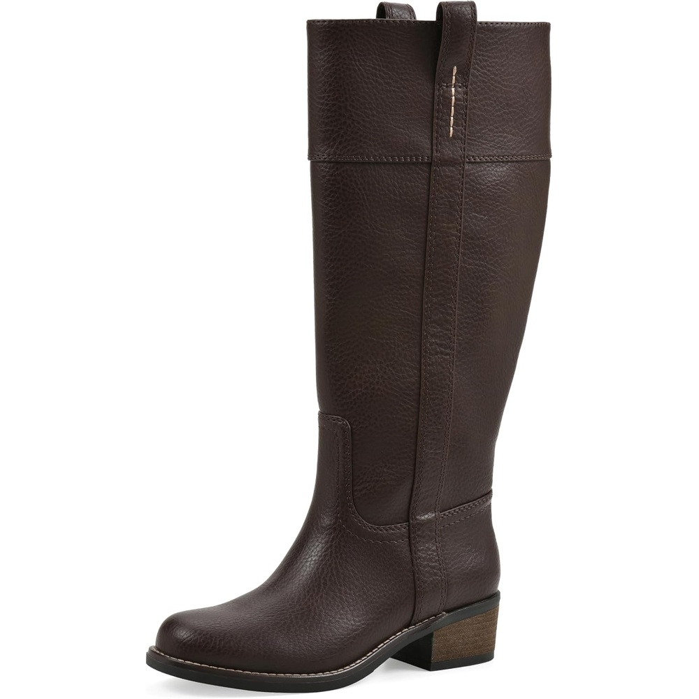 image:imageWHITE MOUNTAIN Womens Merrier Western Tall BootBrown Smooth