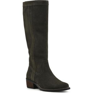 WHITE MOUNTAIN Women’s Altitude Western Tall Boot(Army/Suede)