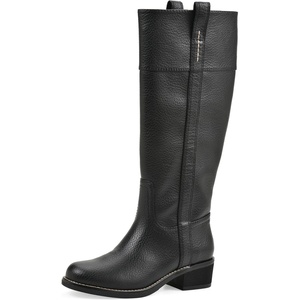 WHITE MOUNTAIN Women’s Merrier Western Tall Boot(Black Smooth)