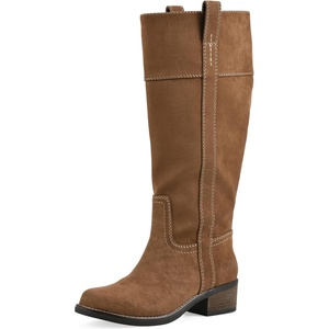 WHITE MOUNTAIN Women’s Merrier Western Tall Boot(Mocha Fabric)