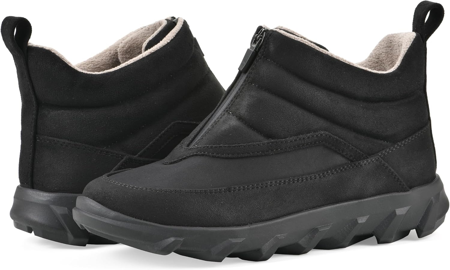 image:imageWHITE MOUNTAIN Womens Keaton Winter Sneaker BootieBlack Fabric