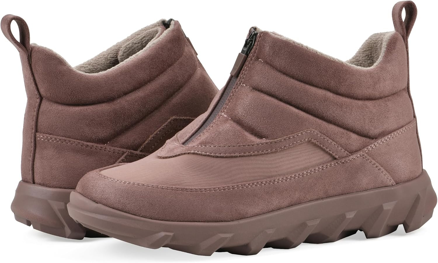 image:imageWHITE MOUNTAIN Womens Keaton Winter Sneaker BootieMauve Fabric