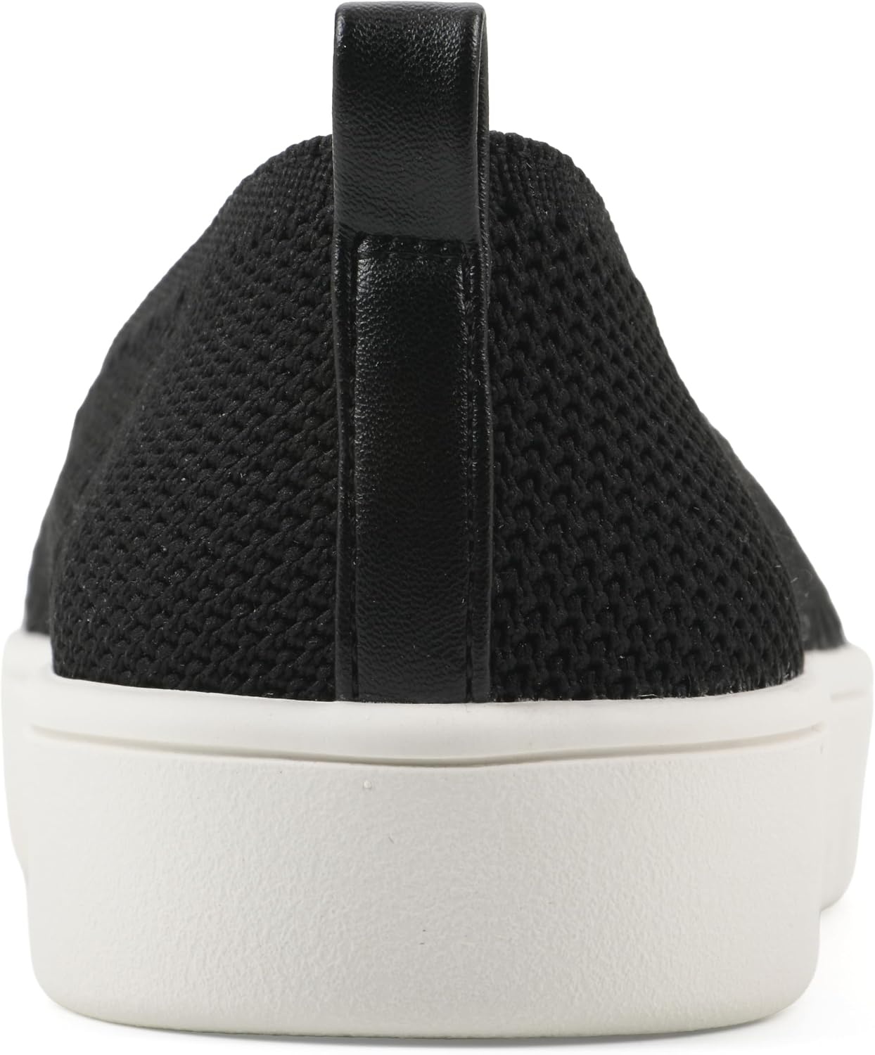 image:imageWhite Mountain Fom Recovery Womens Naveen Cushioned Fly Knit SlipOn FlatBlack Fabric