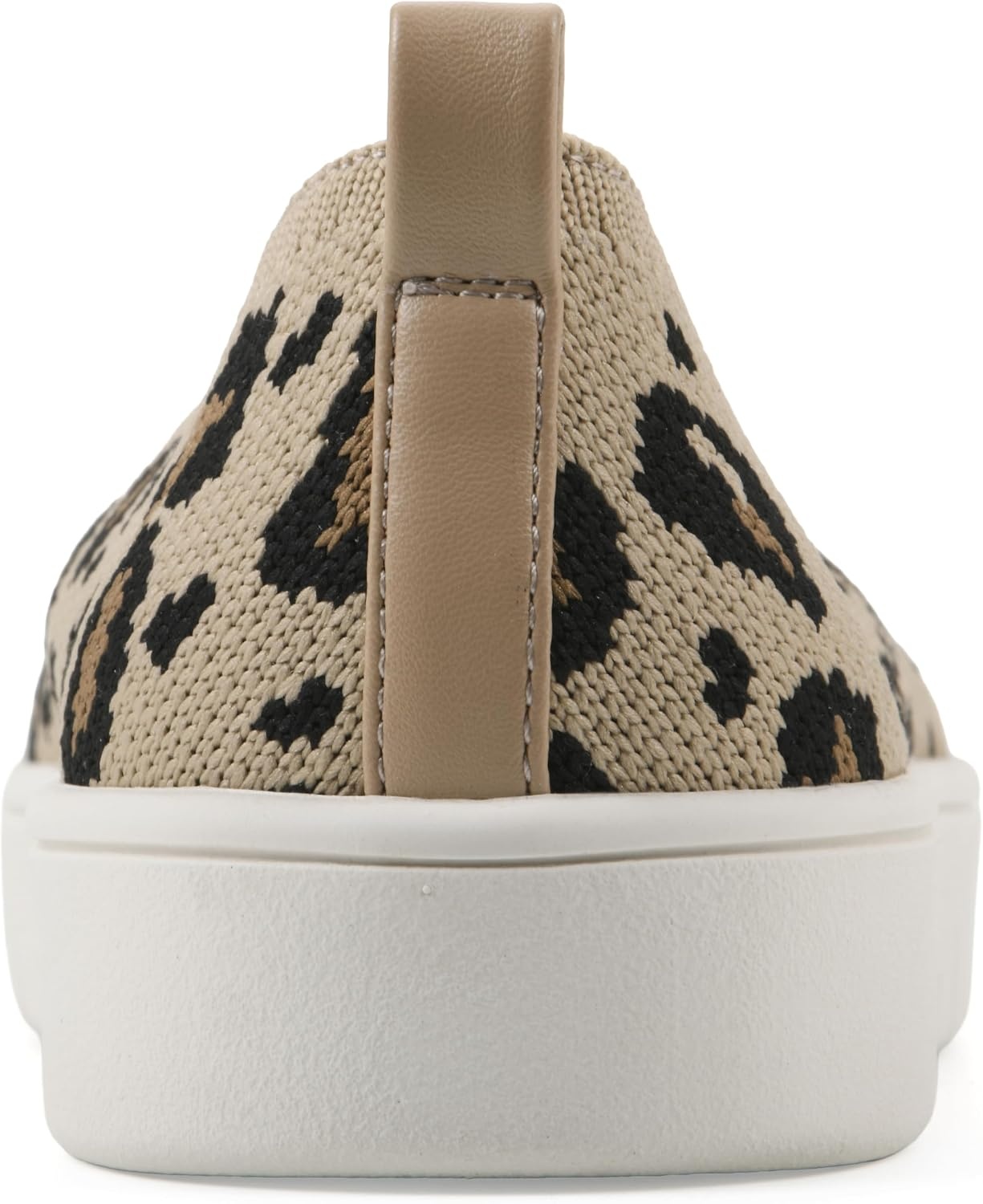 image:imageWhite Mountain Fom Recovery Womens Naveen Cushioned Fly Knit SlipOn FlatLeopard Fabric