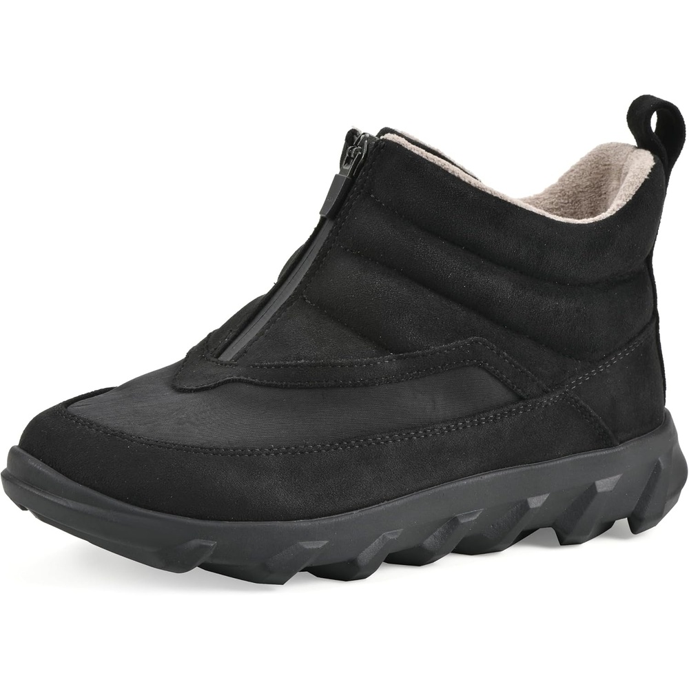 image:imageWHITE MOUNTAIN Womens Keaton Winter Sneaker BootieBlack Fabric