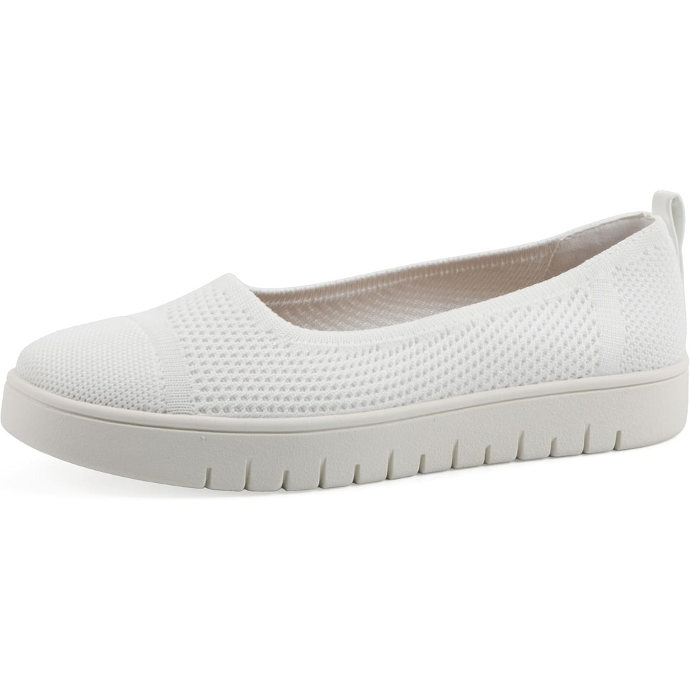 image:imageWhite Mountain Fom Recovery Womens Naveen Cushioned Fly Knit SlipOn FlatWhite Fabric