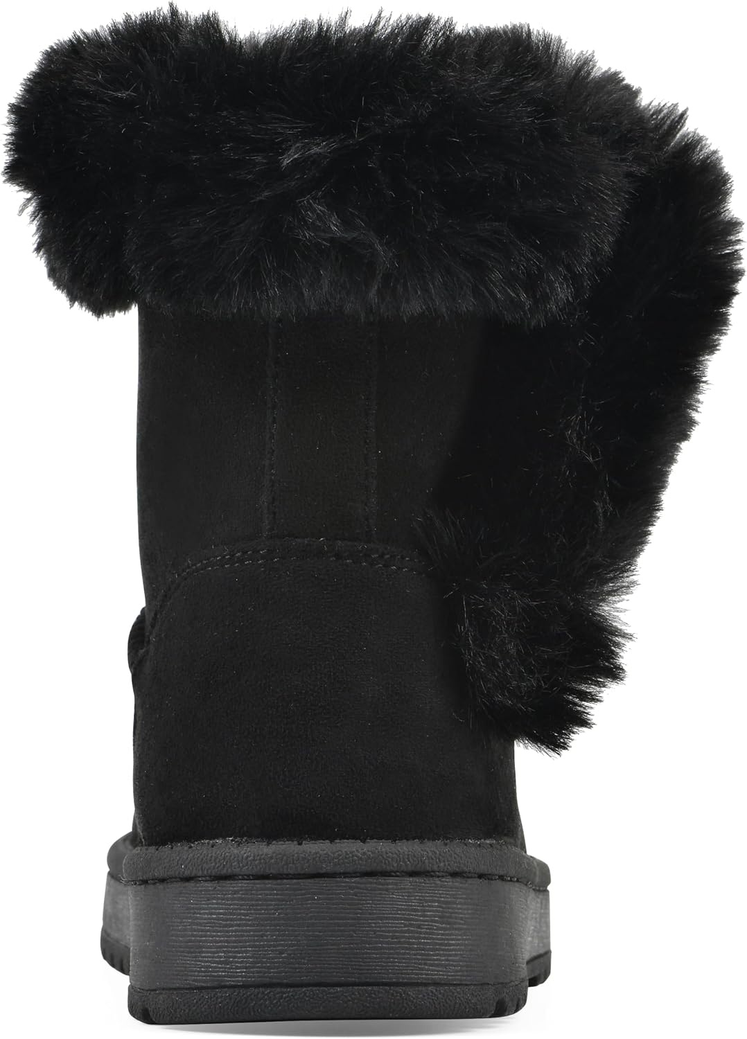 image:imageWHITE MOUNTAIN Kids Girls Incher Faux Fur BootBlackFabric