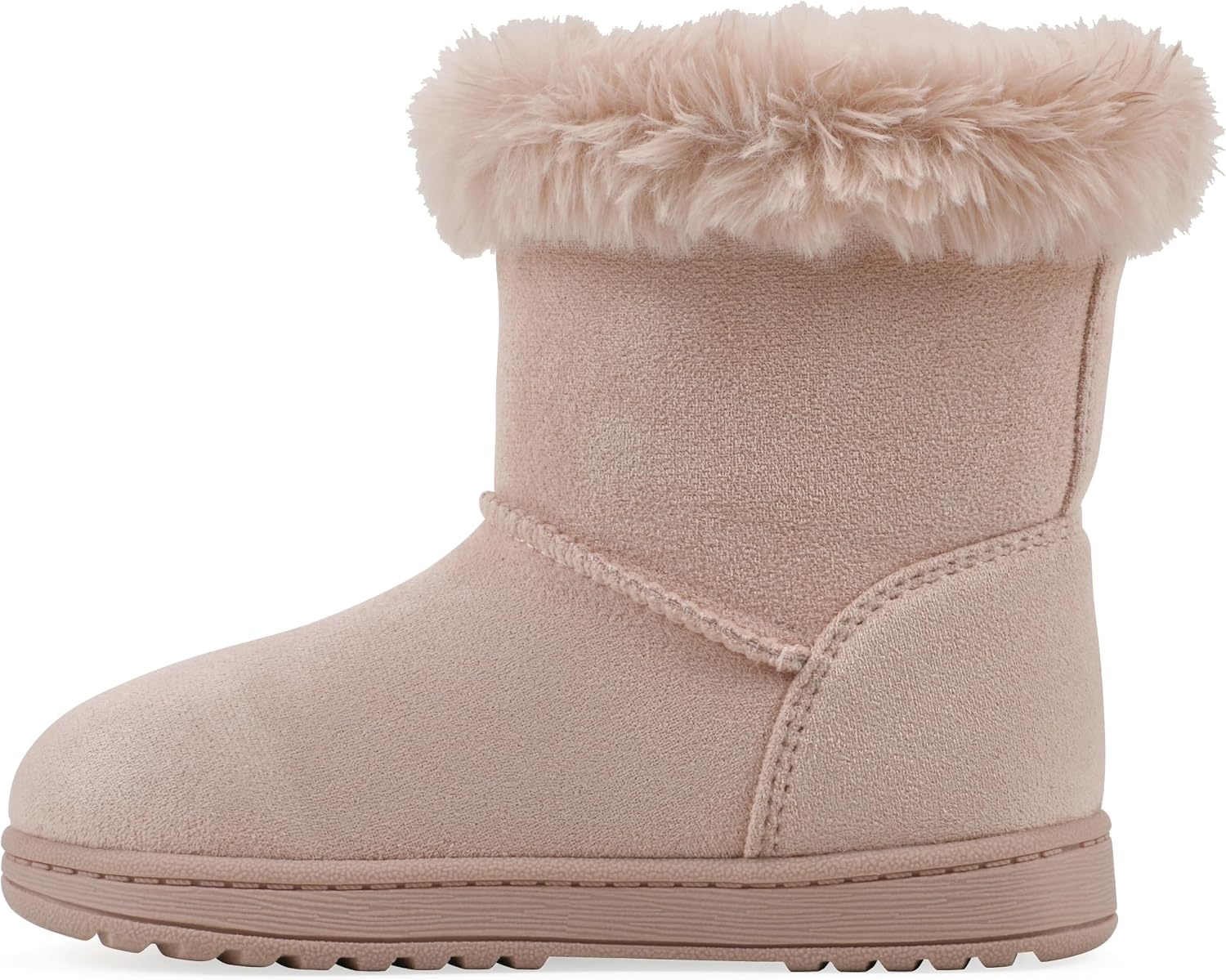 image:imageWHITE MOUNTAIN Kids Girls Incher Faux Fur BootBlush Fabric
