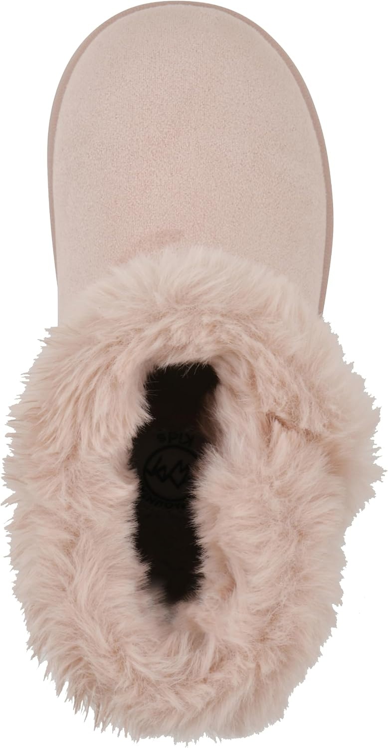 image:imageWHITE MOUNTAIN Kids Girls Incher Faux Fur BootBlush Fabric
