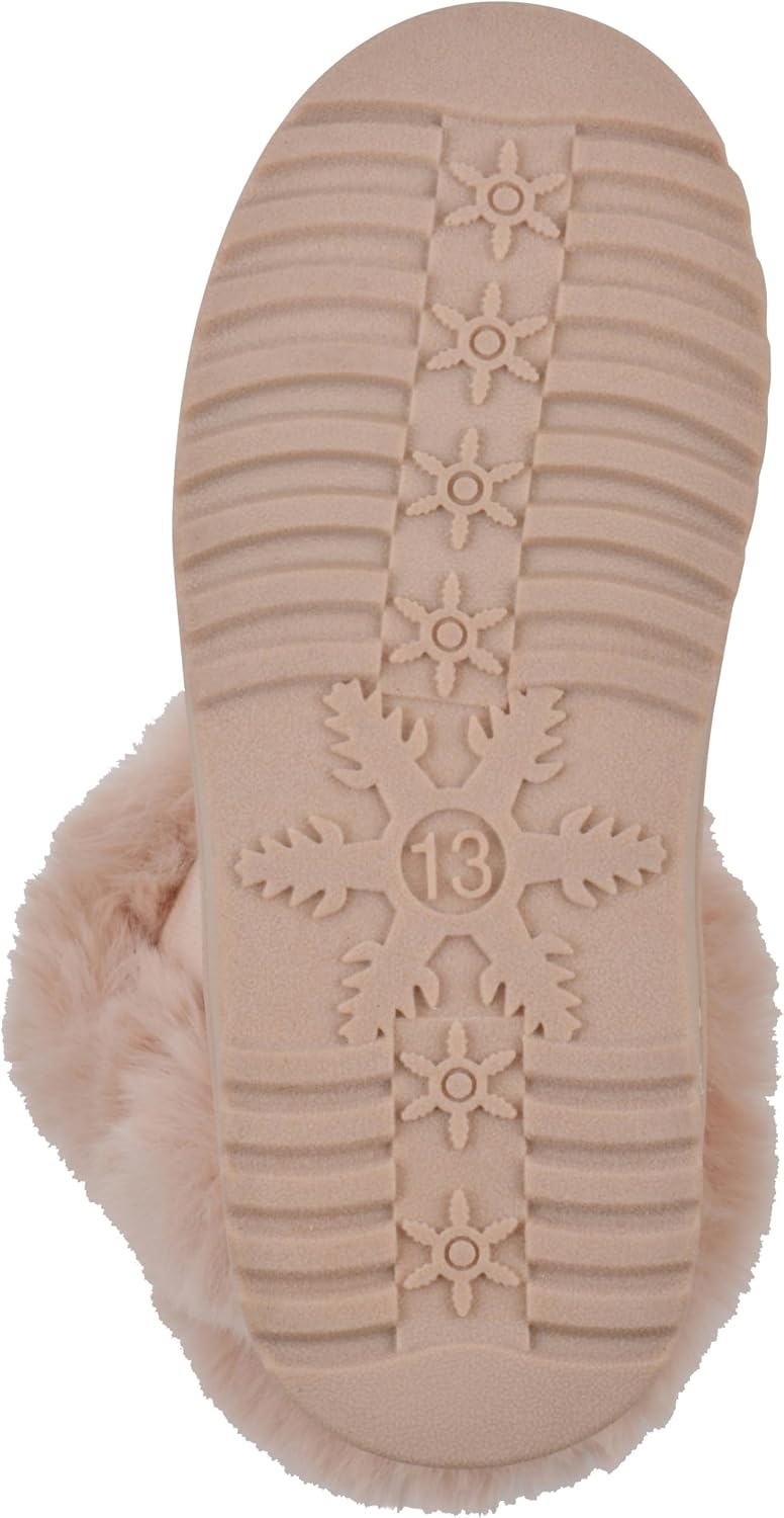 image:imageWHITE MOUNTAIN Kids Girls Incher Faux Fur BootBlushFabric