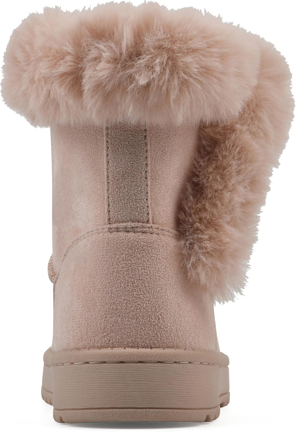 image:imageWHITE MOUNTAIN Kids Girls Incher Faux Fur BootBlushFabric