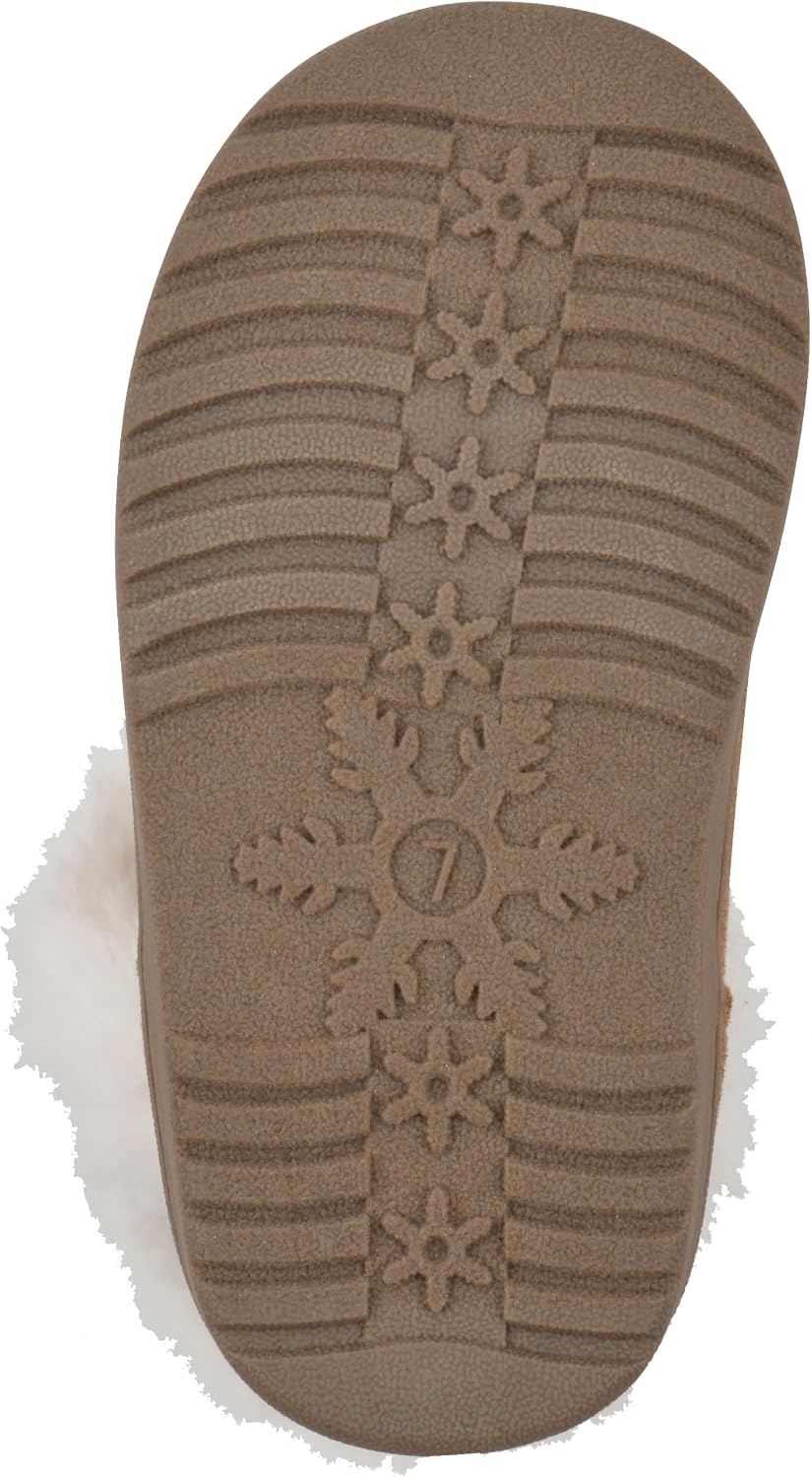 image:imageWHITE MOUNTAIN Kids Girls Incher Faux Fur BootChestnut Fabric