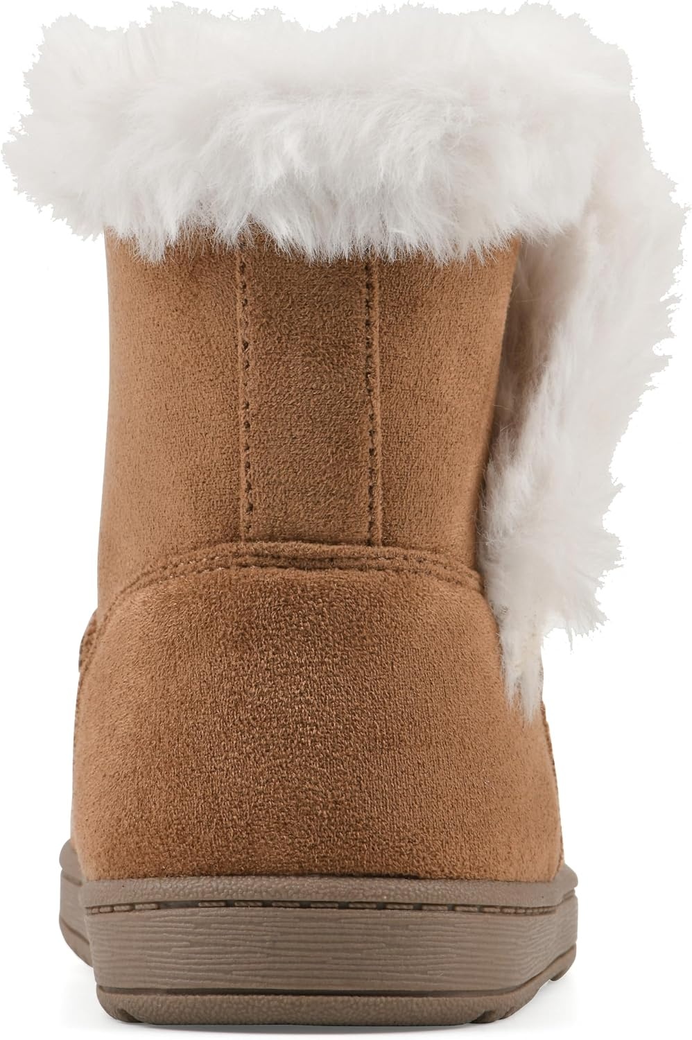 image:imageWHITE MOUNTAIN Kids Girls Incher Faux Fur BootChestnut Fabric