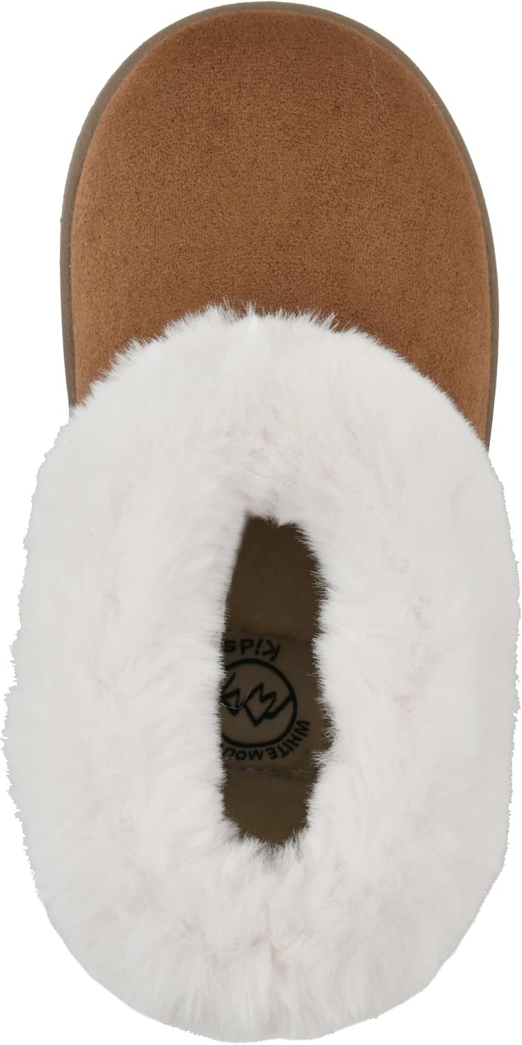 image:imageWHITE MOUNTAIN Kids Girls Inez Faux Fur BootChestnut Natural