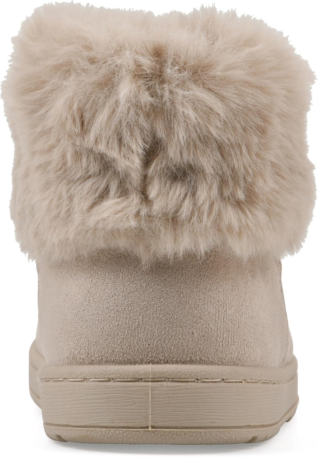 image:imageWHITE MOUNTAIN Kids Girls Inez Faux Fur BootDark Beige Fabric