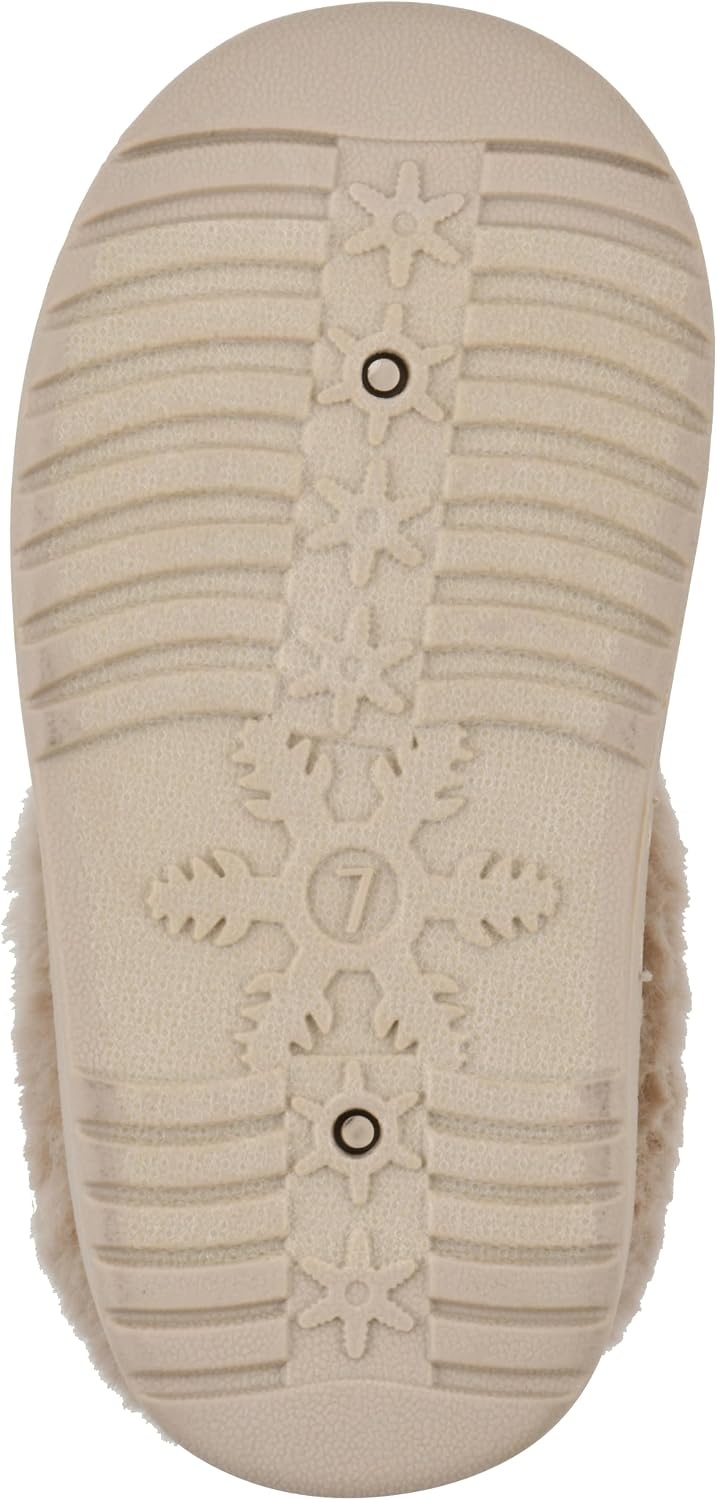 image:imageWHITE MOUNTAIN Kids Girls Inez Faux Fur BootDark Beige Fabric