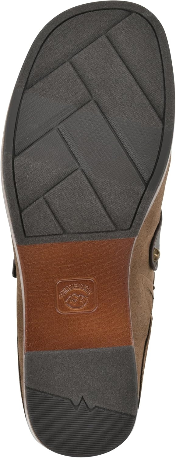 image:imageWHITE MOUNTAIN Womens Barleys Platform ClogDark Taupe Multi