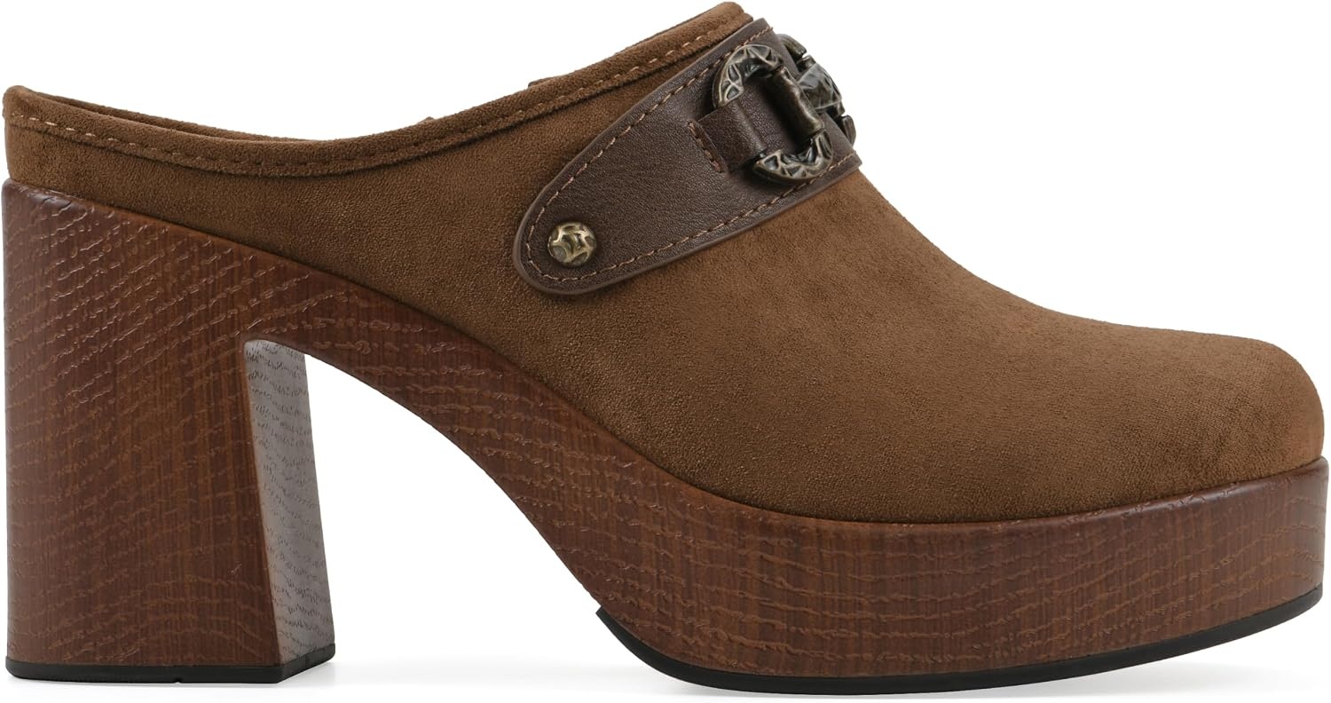 image:imageWHITE MOUNTAIN Womens Barleys Platform ClogMocha Multi