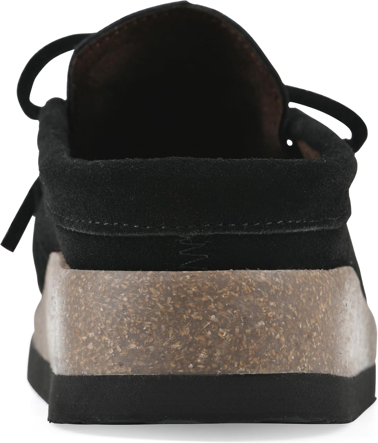image:imageWHITE MOUNTAIN Womens Bayhead MocToe Footbed ClogBlack Suede