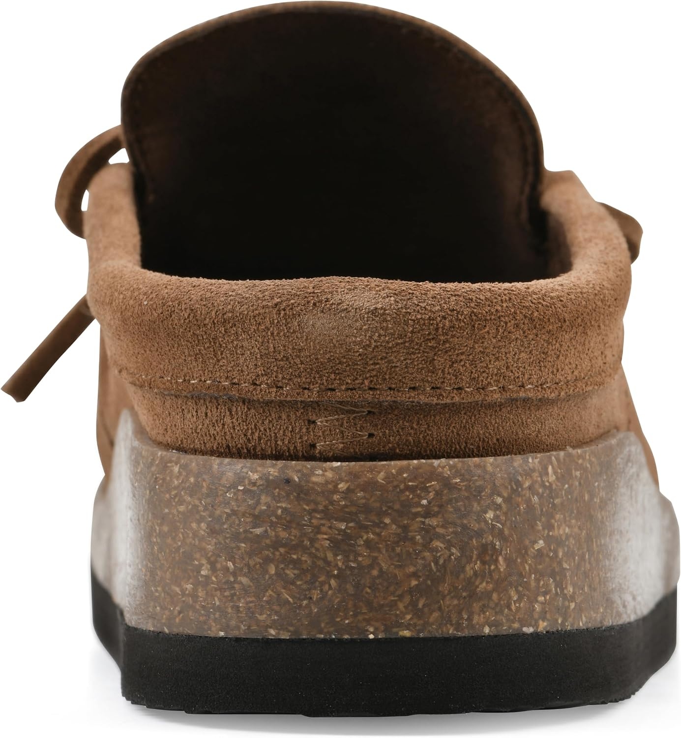 image:imageWHITE MOUNTAIN Womens Bayhead MocToe Footbed ClogNew Chestnut Suede