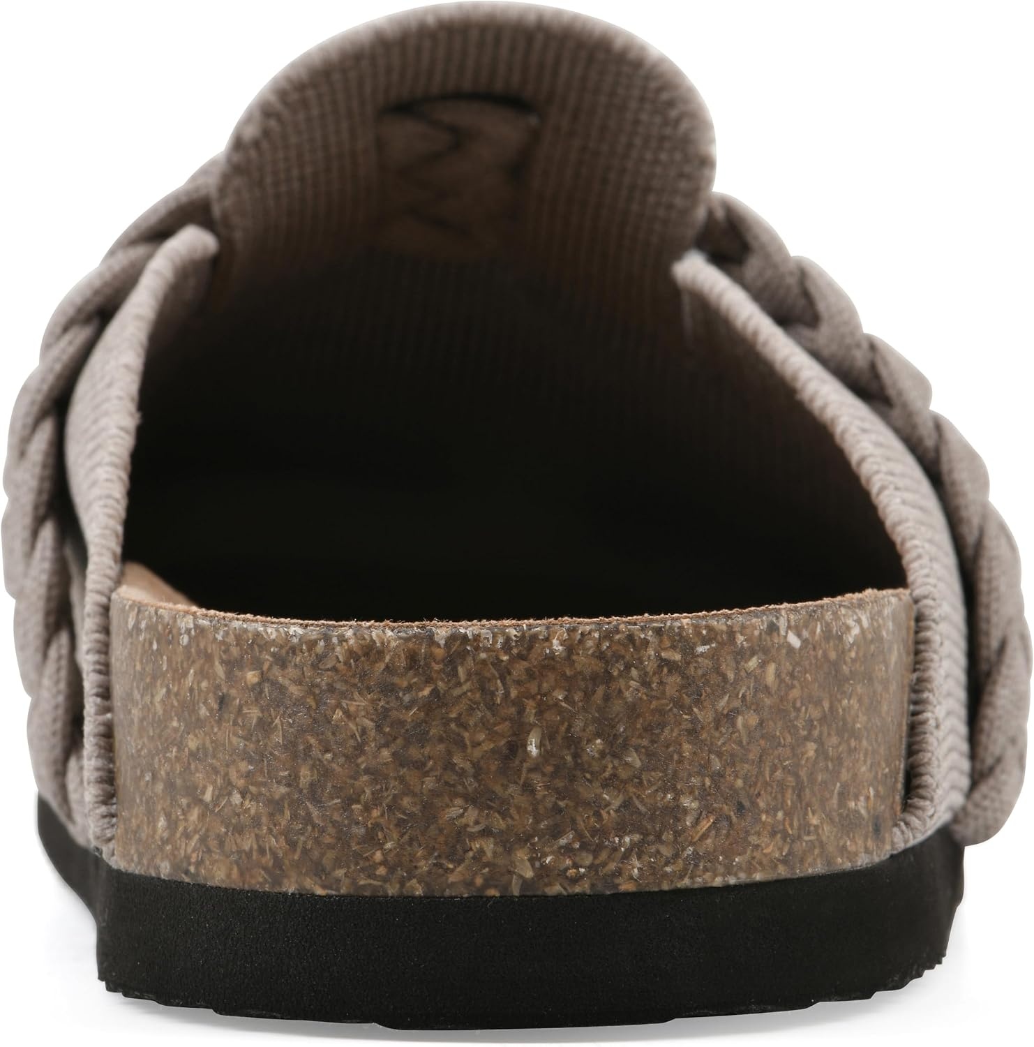 image:imageWHITE MOUNTAIN Womens Bestie Braided Footbed ClogGrey Fabric
