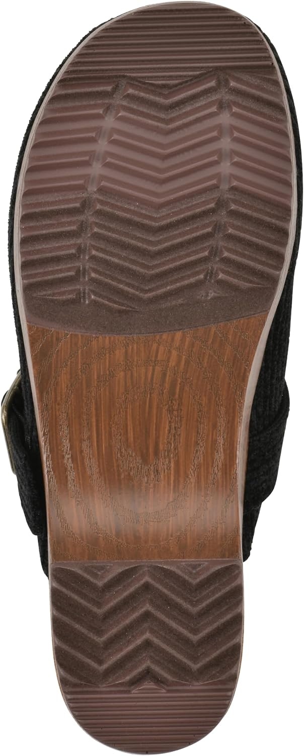 image:imageWHITE MOUNTAIN Womens Bistros Platform ClogBlack Fabric
