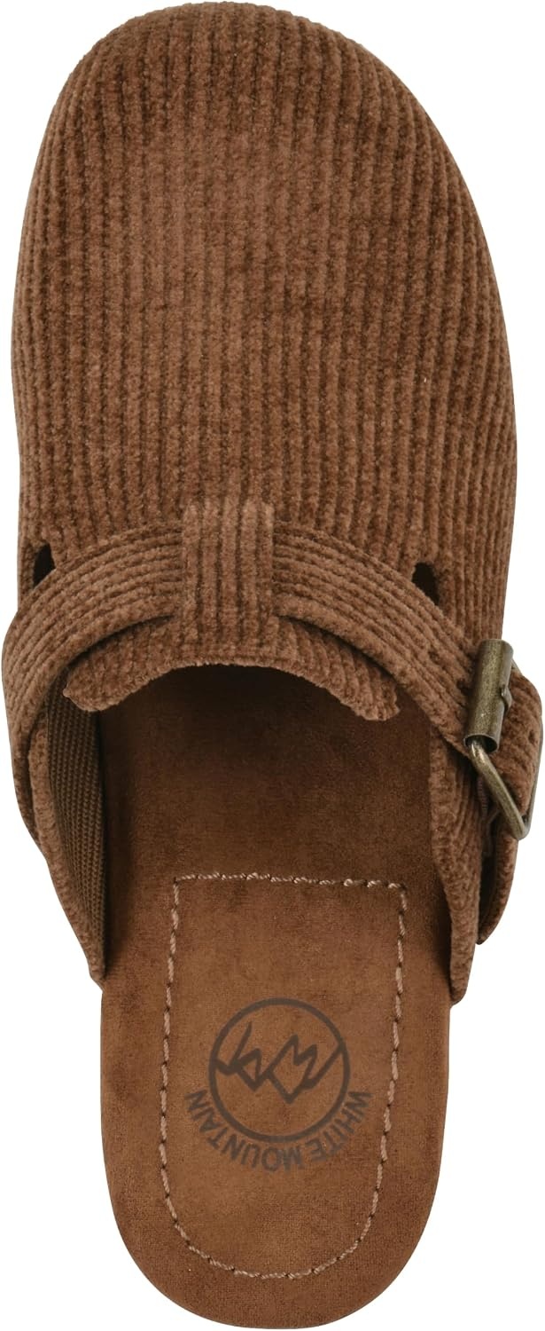 image:imageWHITE MOUNTAIN Womens Bistros Platform ClogPecan Fabric