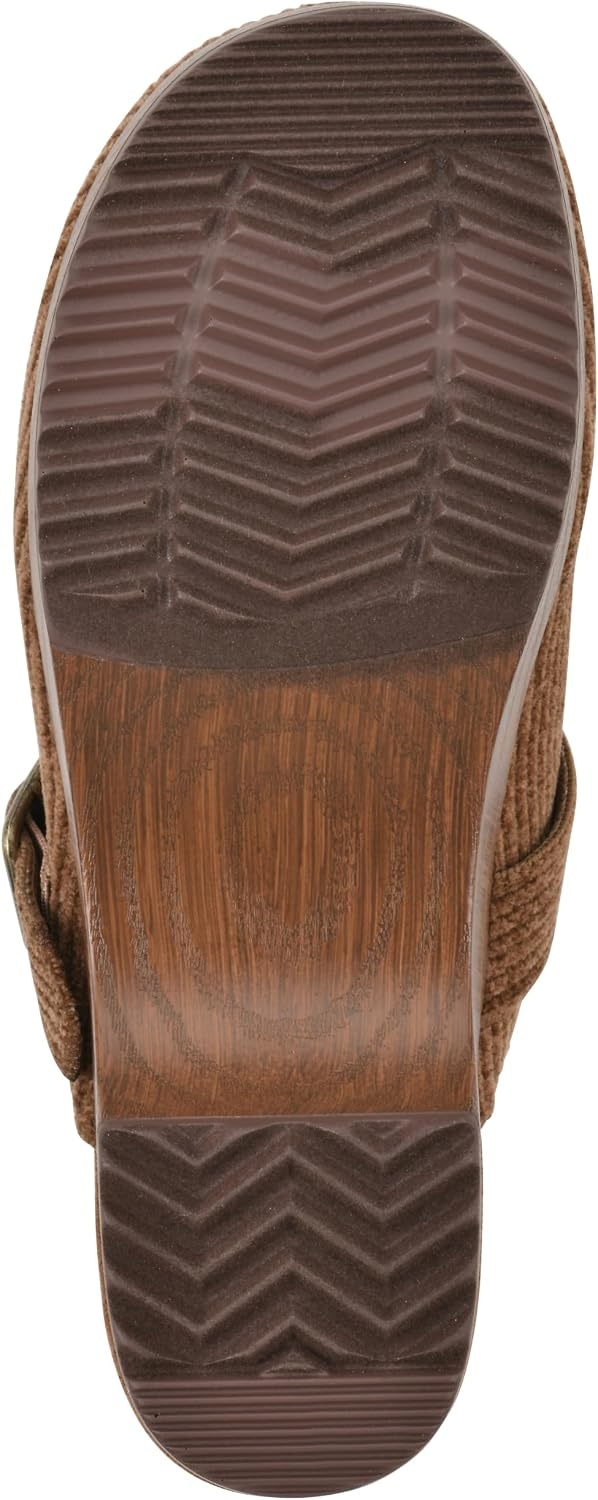 image:imageWHITE MOUNTAIN Womens Bistros Platform ClogPecan Fabric