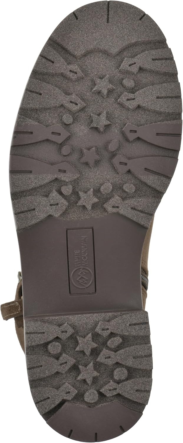 image:imageWHITE MOUNTAIN Womens Bodie Lug Sole BootieArmy Fabric