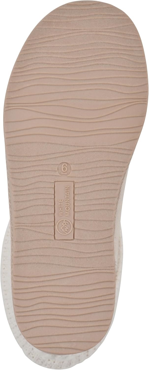 image:imageWHITE MOUNTAIN Womens Brysons FoldOver Sweater BootieSand Fabric