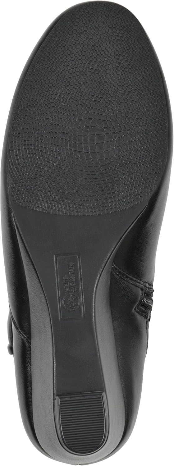 image:imageWHITE MOUNTAIN Womens Chamlet Wedge BootieBlack Smooth