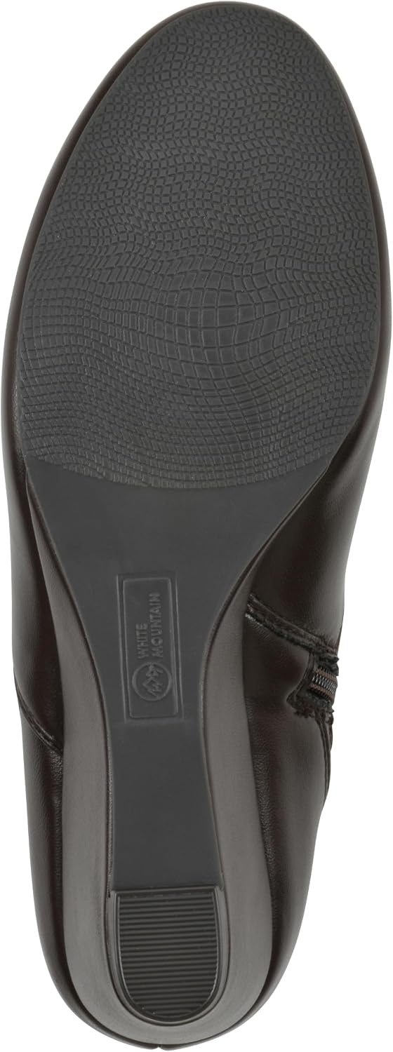 image:imageWHITE MOUNTAIN Womens Chamlet Wedge BootieBrown Smooth