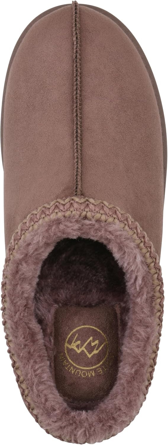 image:imageWHITE MOUNTAIN Womens Icebin Faux Fur Slipper ClogRosewood