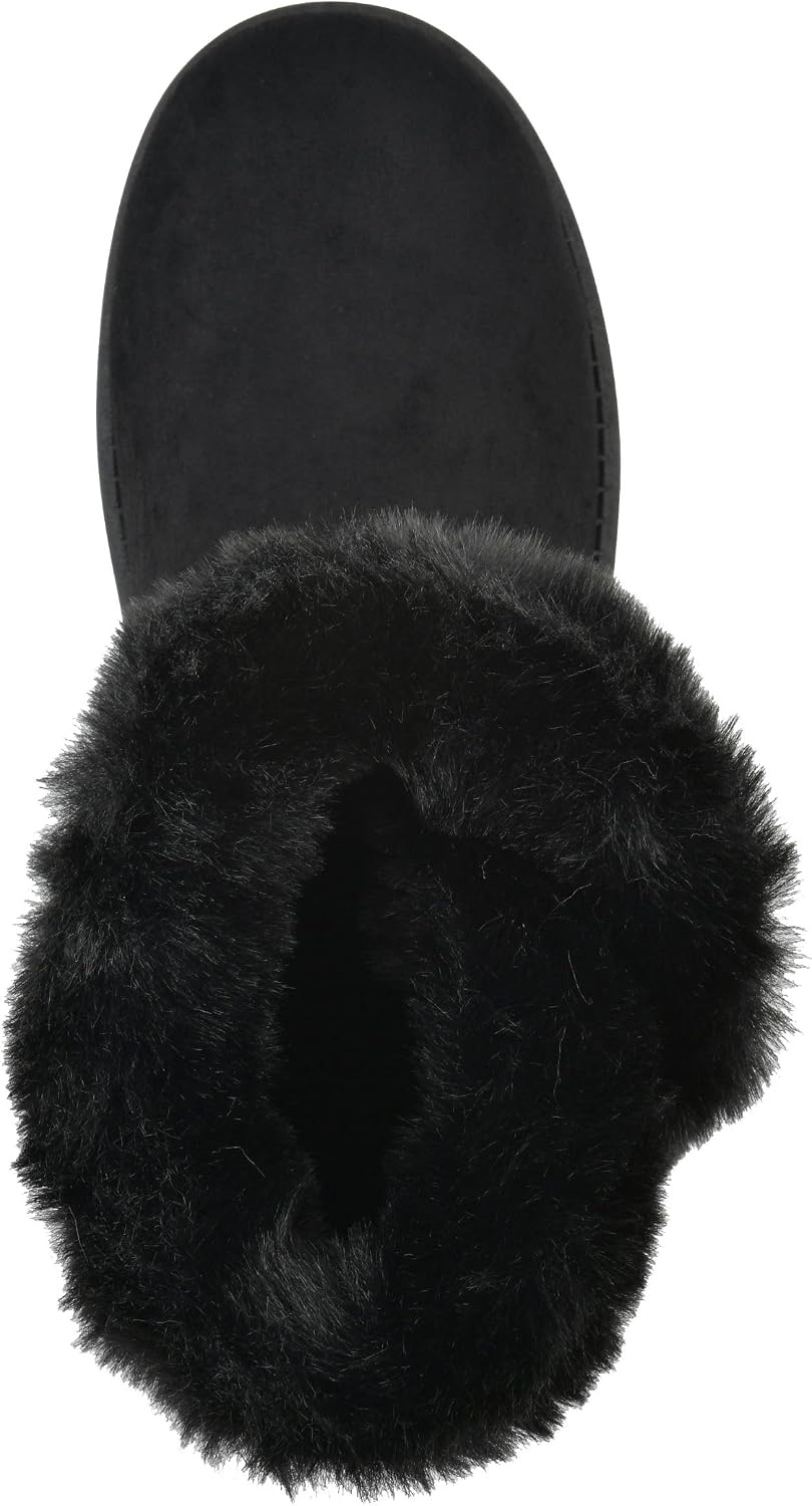 image:imageWHITE MOUNTAIN Womens Incher Faux Fur BootBlack